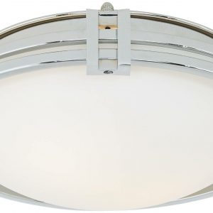 Posinni Chrome Art Deco Ceiling Light 1