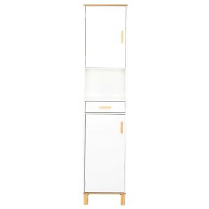 White Tall Kitchen Pantry Cabinet Storage 2