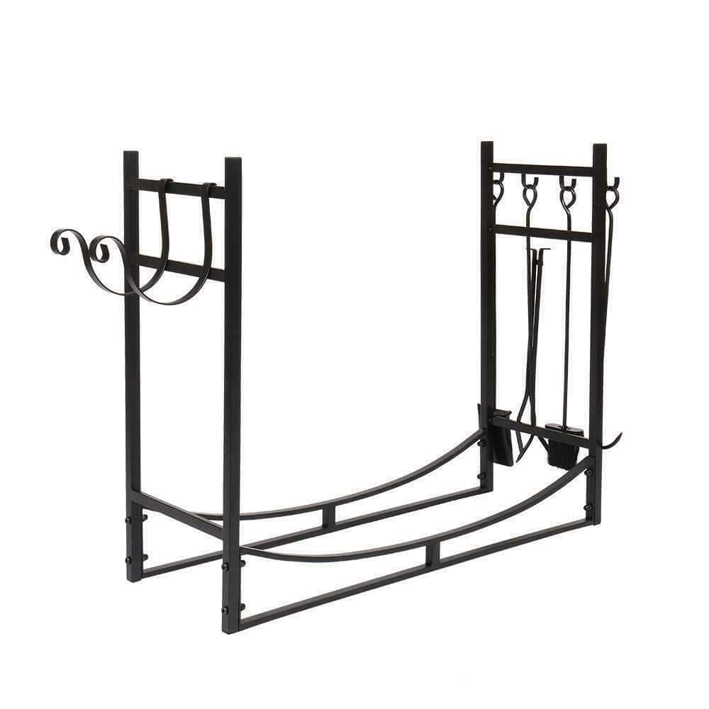 36" Steel Firewood Log Rack & Storage 4