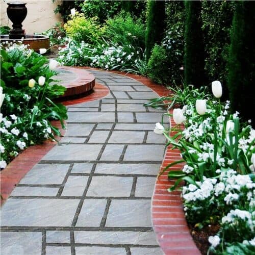 Set of 3 - Modern Style Outdoor Concrete Mold Path Maker 4