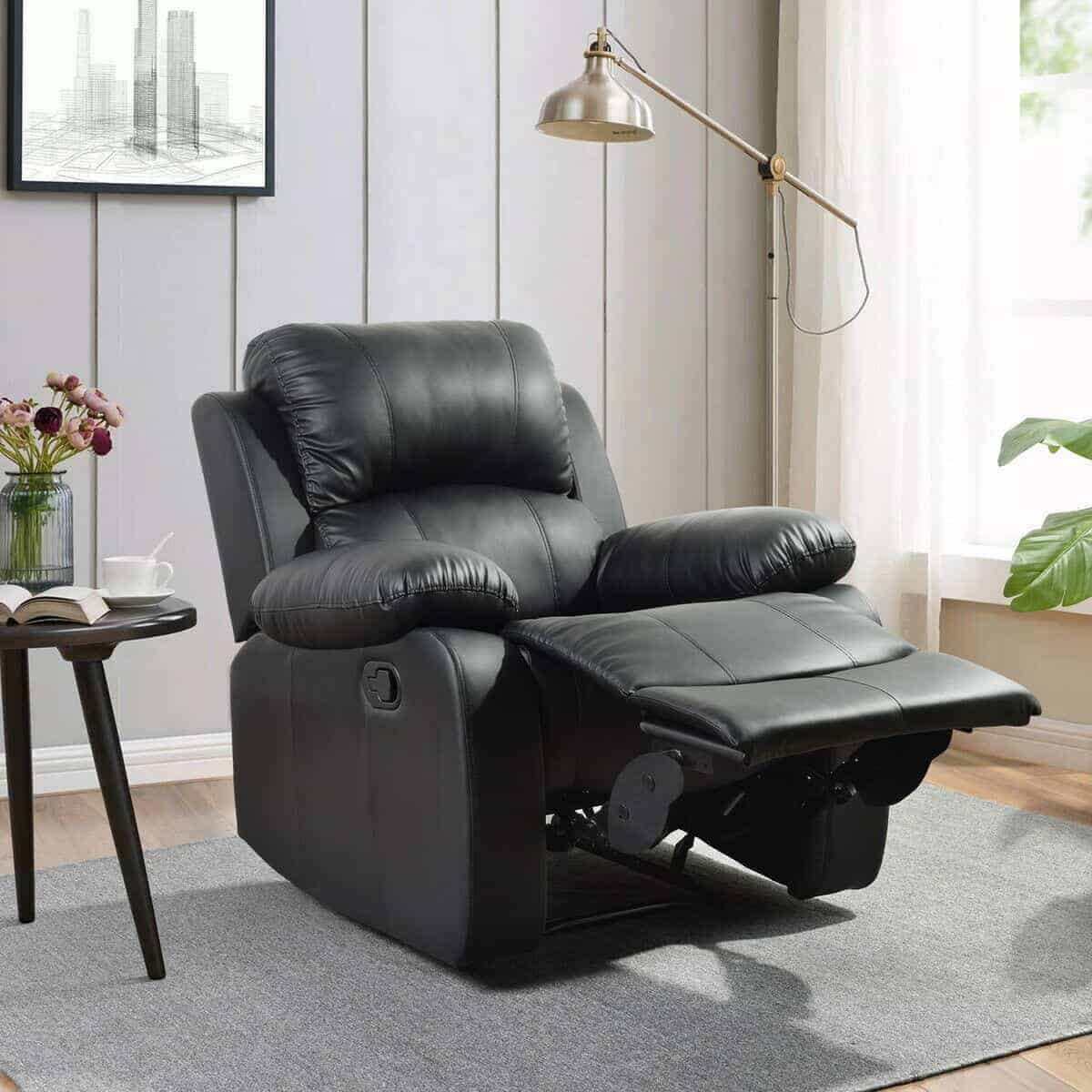 Modern Leather Recliner Chair 12