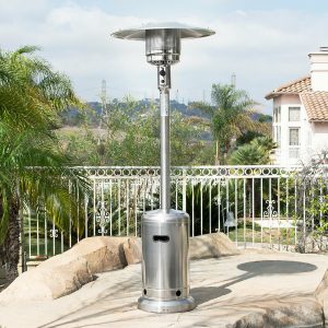 48,000 BTU Stainless Steel Outdoor Garden Patio Heater 1