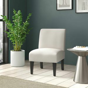 Contemporary Armless Accent Chair