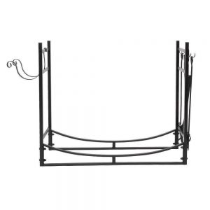 36" Steel Firewood Log Rack & Storage 1