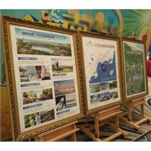 H-Frame Deluxe Adjustable Wood Studio Easel 3