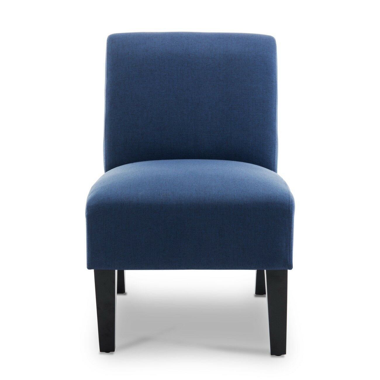 Blue Accent Slipper Living Room Chair 2