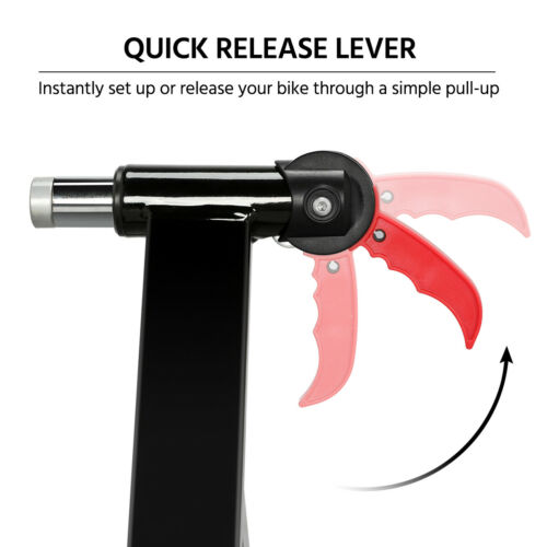 Indoor Magnetic Stationary Bike Trainer w/ 6 speeds 6