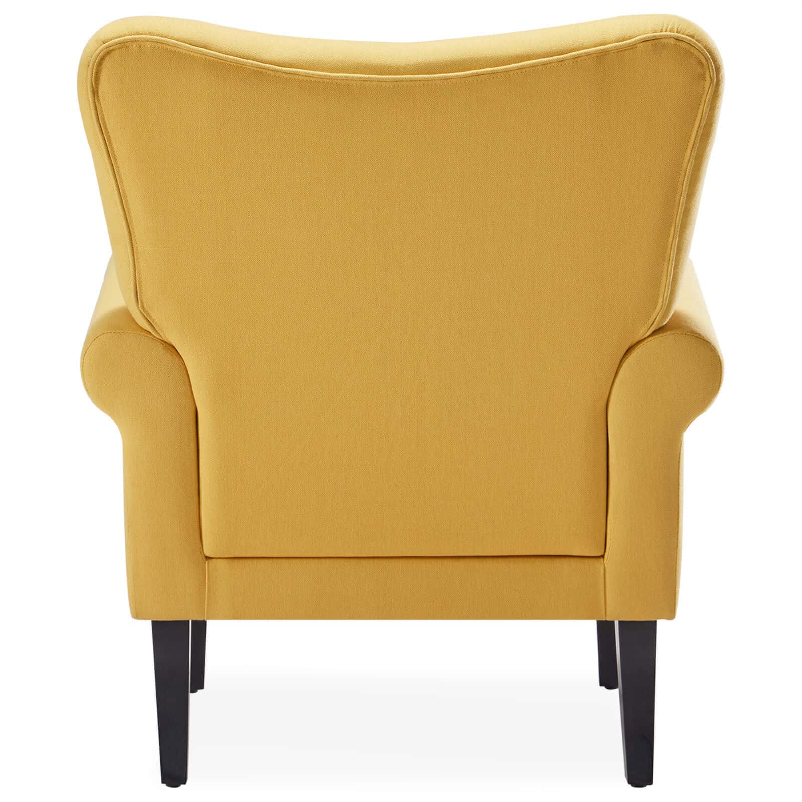 Citrine Upholstered Sofa Arm Chair 4