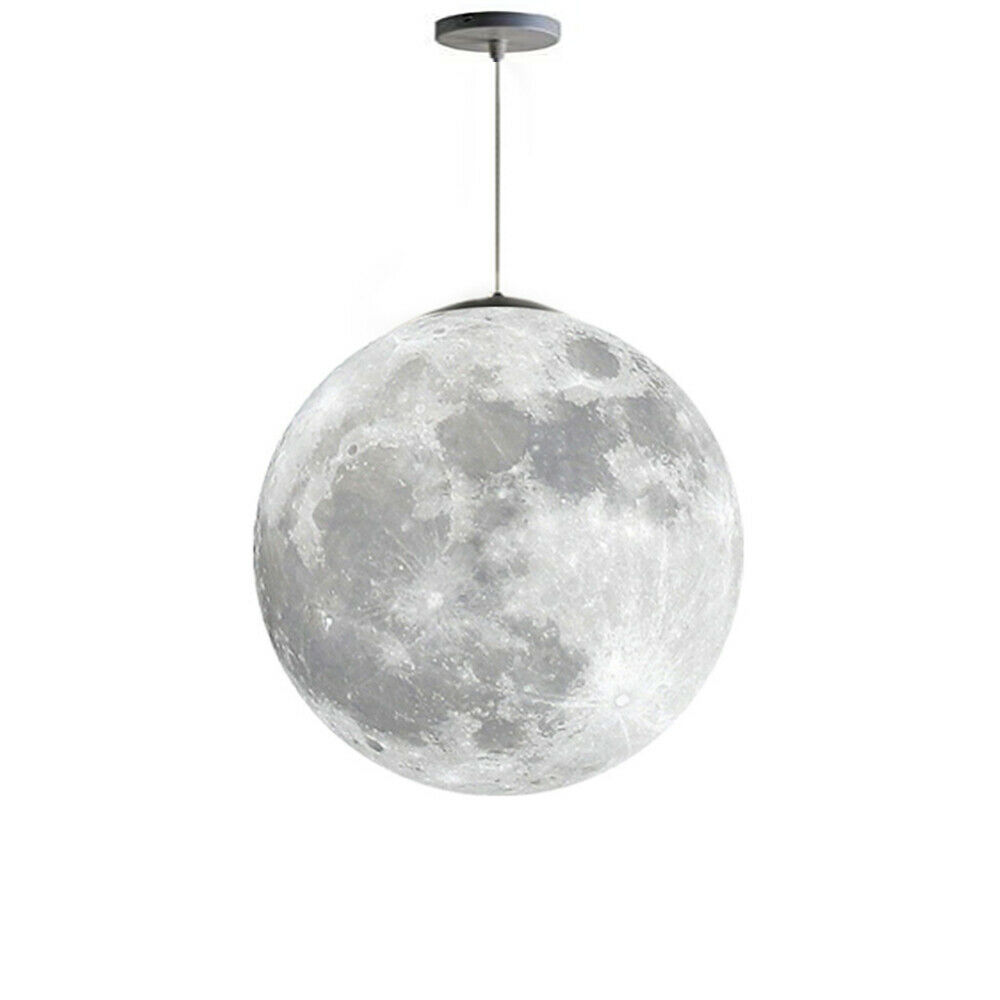 3D Printed Moon Pendant Ceiling Lamp 7