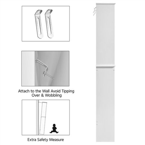 White "Over The Toilet" Bathroom Rack 8
